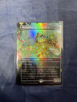 MTG Morophon, the Boundless (Display Commander THICK CARD) Secret Lair Miscut - Image 1