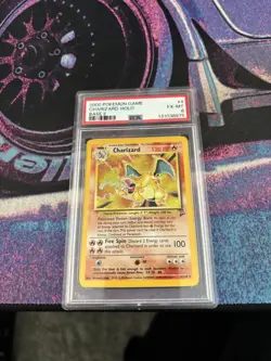 2000 POKEMON BASE SET 2 #4 CHARIZARD-HOLO PSA 6 - Image 1