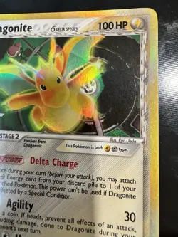 Pokemon Dragonite EX Delta Species Rare Holo 3/113 100 HP Stage 2 2005 - Image 2