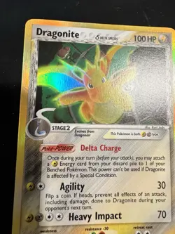 Pokemon Dragonite EX Delta Species Rare Holo 3/113 100 HP Stage 2 2005 - Image 3