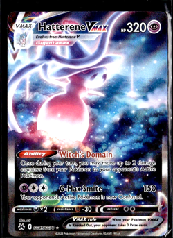 Hatterene VMAX - GG47/GG70 Crown Zenith Pokemon TCG - Image 1