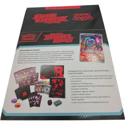 Pokemon TCG Destined Rivals Elite Trainer Box EMPTY Box Only Mewtwo Team Rocket - Image 2