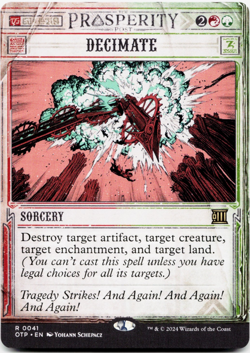 Decimate [Outlaws of Thunder Junction: Breaking News] MTG NM/M 🔥🌳 - Image 3