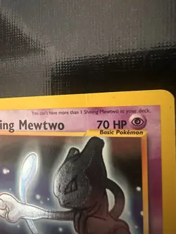 Pokemon Shining Mewtwo Neo Destiny Secret Rare Holo 109/105 70 HP English - Image 2