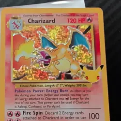 Pokemon Charizard 4/102 Celebrations Classic Collection Base Set Holo 120 HP - Image 1