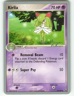 Kirlia - World Championships 2004 - 34/109 Ruby & Sapphire - Pokemon TCG - Image 1