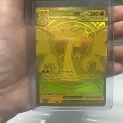 Pokemon Mega Charizard X EX 130/094 Mega Hyper Rare Holo 360 HP - Image 1