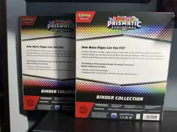 Pokemon TCG: Scarlet & Violet Prismatic Evolutions Binder Collection New Sealed - Image 3