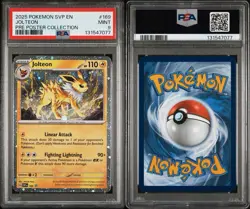 Pokemon Prismatic Evolutions Jolteon #169 Poster Collection Promo - PSA 9 - Image 3