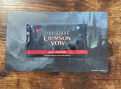 Crimson Vow Box Topper Pack Sealed on Backer Card - NEW - MTG - Image 1