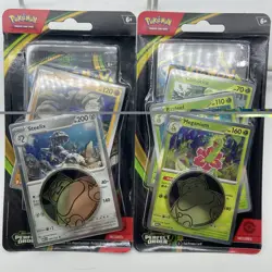 Pokemon TCG: Perfect Order Checklane Blister Set of 2 - Steelix + Meganium - Image 1