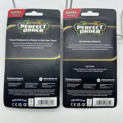Pokemon TCG: Perfect Order Checklane Blister Set of 2 - Steelix + Meganium - Image 2
