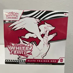 Pokemon Scarlet Violet White Flare Elite Trainer Box ETB Factory Sealed - Image 1