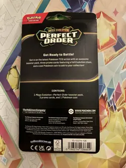 Pokemon TCG Perfect Order Blister Cinderace Promo + Booster Pack Sealed - Image 2