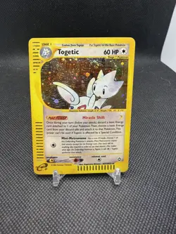 Pokemon TCG: Togetic Holo Rare H27/H32 Aquapolis SWIRL - Image 1