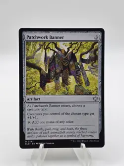 Patchwork Banner Regular-MTG-Bloomburrow - Image 1