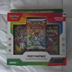 Pokemon TCG First Partner Illustration Collection Series 1 Box Charmander Promo - Image 1