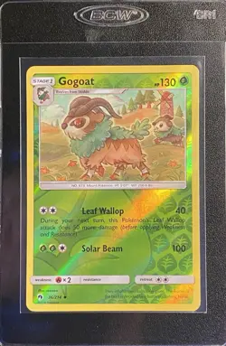 Gogoat Reverse Holo Uncommon 36/214 Pokemon TCG Sun & Moon Lost Thunder NM - Image 3