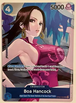 Boa Hancock (Box Topper) OP02-059 Paramount War Foil (UC) - Image 1