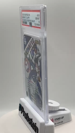 2025 ONE PIECE PROMOS DODGERS X ONE PIECE NIGHT #010 MONKEY D. LUFFY PSA 10 - Image 2