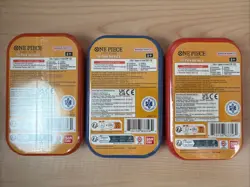 SET OF 3 One Piece TCG Vol. 2 Tins TS-02 OP-13 BRAND NEW/SEALED Fast Shipping - Image 2