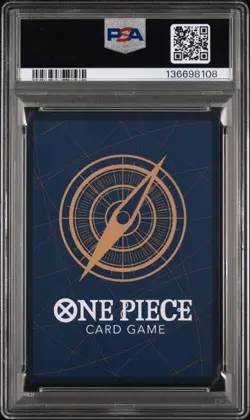 One Piece Monkey.D.Luffy Wanted Poster OP05-119 PSA 10 GEM MINT English - Image 2