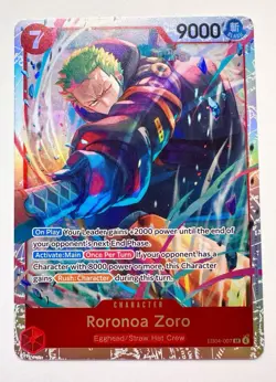 Roronoa Zoro - EB04-007 SR - Adventure On Kami's Island One Piece TCG English - Image 1