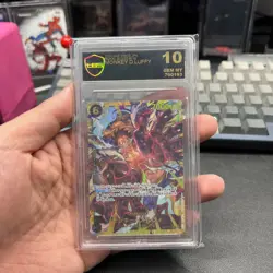 S3084 Monkey D Luffy OP10-118 SEC Secret Rare Japanese One Piece Royal Blood A4 - Image 1