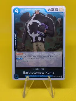One Piece TCG - Bartholomew Kuma - OP01-074 - Rare - Image 1