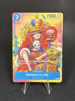 Monkey.D.Luffy (2nd Anniversary Stamped Promo) P-043 One Piece Promotion... - Image 1
