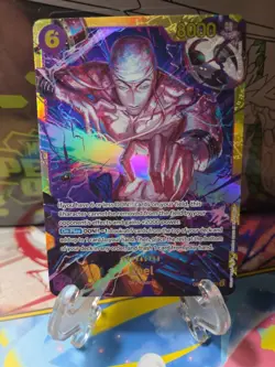 Bandai Enel OP15-118 OP15 Full Art Holo Secret Rare One Piece Kami’s island - Image 2