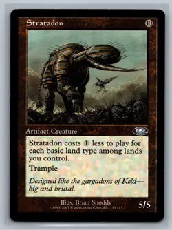 Magic The Gathering Planeshift Stratadon #135/143 MTG TCG CCG - Image 1