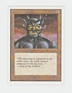 Magic the Gathering ~ MTG ~ 1x Obsianus Golem ~ UNLIMITED ~ M/NM ~ - Image 1