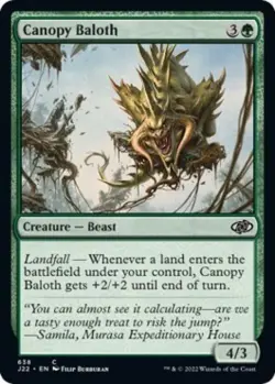 Canopy Baloth - Light Play MTG Jumpstart 2022 - Image 1