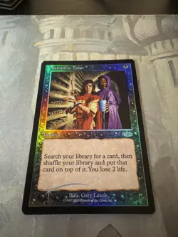 1x - Foil - Vampiric Tutor - 2000 Judge Promo - Visions Art - MTG NM - Image 1