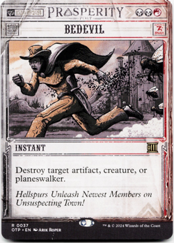 Bedevil [Outlaws of Thunder Junction: Breaking News] MTG Magic NM/M 💀🔥 - Image 3