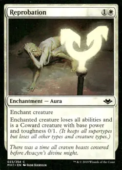 Reprobation 023/254 Modern Horizons MTG Magic the Gathering card - Image 1