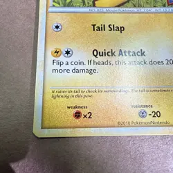 Pokemon Card Pikachu HeartGold & SoulSilver STAMPED POKEMON DAY 78/123 LP - Image 2