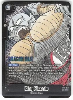King Piccolo SB02-058 SR Manga Booster 02 Dragon Ball Super Card - Image 1