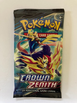Pokemon Crown Zenith Booster Pack - 10 Cards / Pack - NEW / SEALED - Image 2