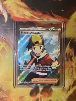 Ethans Adventure 221/182 Destined Rivals NM Pokemon TCG - Image 1