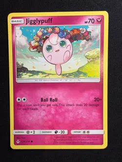 Jigglypuff 134/214 MP - Pokemon TCG Sun & Moon Unbroken Bonds UNB Common - Image 1