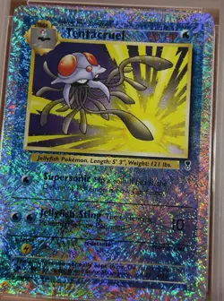 2002 Pokemon Legendary Collection Tentacruel #66 PSA 8 - Rare Reverse Foil - Image 5