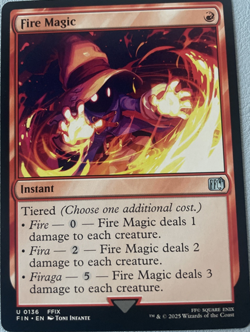 1x Fire Magic NM Eng MTG - Final Fantasy - Image 1