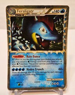 Feraligatr Prime HGSS07 Ultra Rare Heart Gold Soul Silver Pokemon 1706 - Image 1