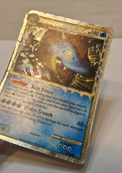 Feraligatr Prime HGSS07 Ultra Rare Heart Gold Soul Silver Pokemon 1706 - Image 3