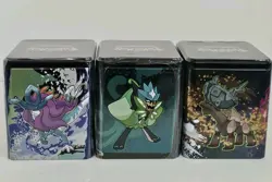 Pokemon TCG: Stacking Tin 2025 Lot Of 3 Packs, Stickers SEALED, IN HAND 3 TINS! - Image 3