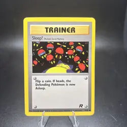 Sleep! (Rocket's Secret Machine) - 79/82 - Team Rocket - Pokemon TCG - NM -c - Image 1