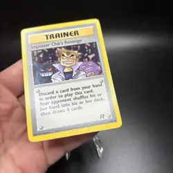 IMPOSTER OAK’S REVENGE - Team Rocket - 76/82 - Uncommon - Pokemon - NM -j - Image 5