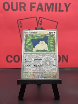 Snorlax 144/191 Surging Sparks Reverse Holo Common Pokemon TCG 2024 LP - Image 1